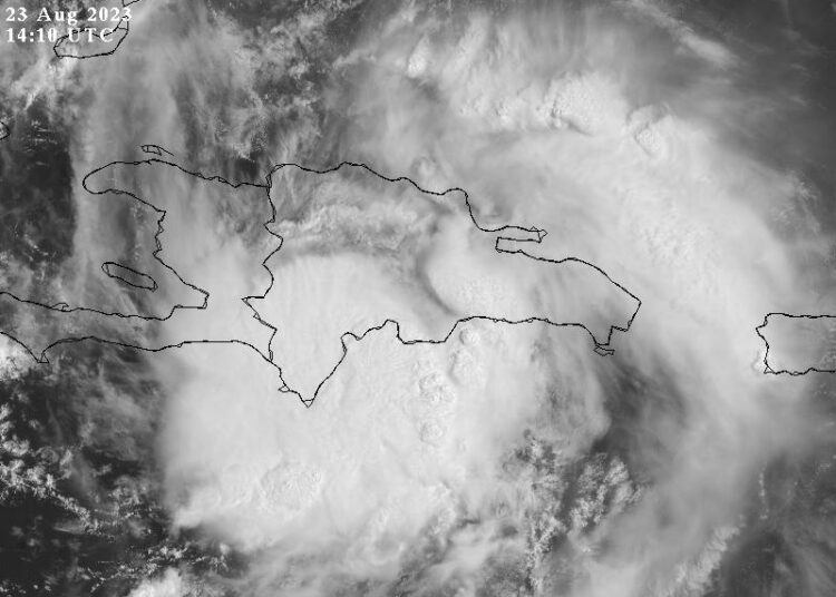 Tormenta tropical Franklin deja 1 muerto y 2 desaparecidos en República Dominicana