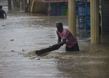 Dos muertos y un desaparecido deja la tormenta Franklin en Dominicana