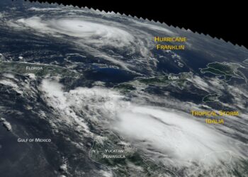 La tormenta Idalia se convirtió en huracán de categoría 1 y se dirige a la costa de Florida
