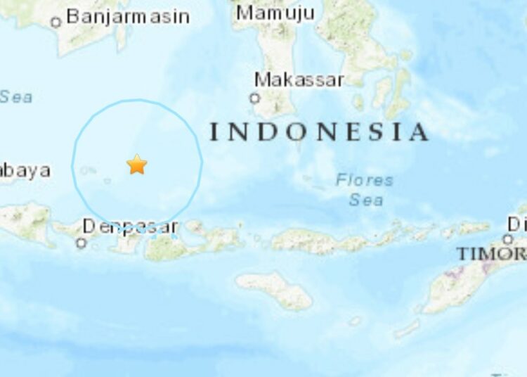 Terremoto de magnitud 7,1 causa alarma en isla indonesia de Bali