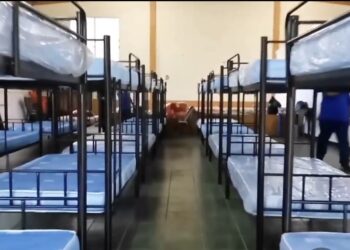 Casa comunal de colonia Cañaveral en San Vicente, es habilitada para funcionar como albergue