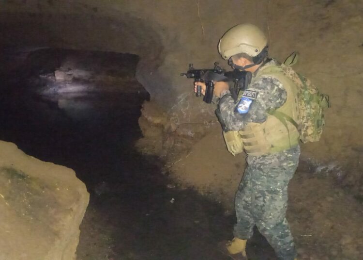 Desmantelan campamento de pandilleros en Sonsonate