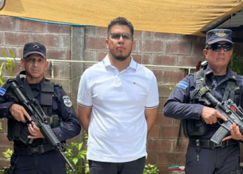 Erick García es capturado por la PNC