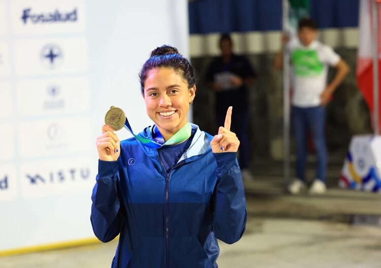Celina Márquez aportó el quinto oro para El Salvador en el CCCAN