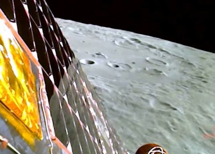 la India logró convertirse en el cuarto país en llegar a la Luna