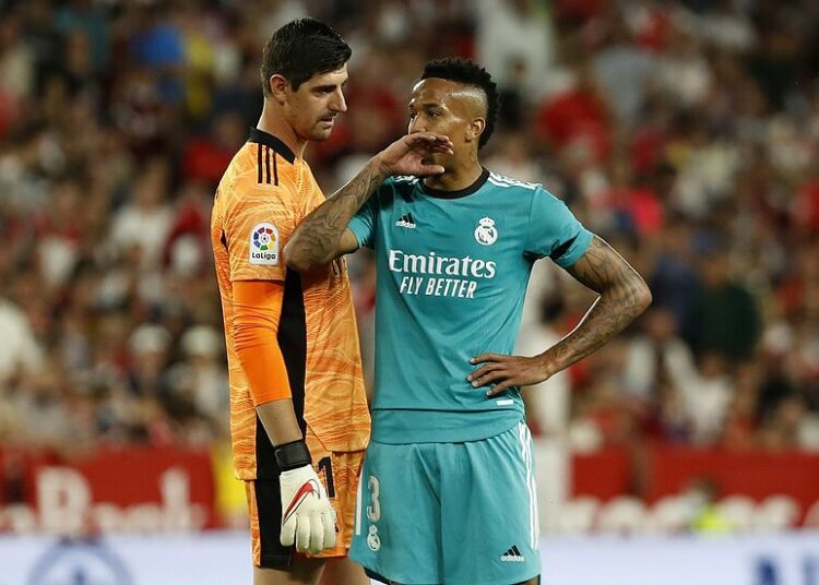 Courtois y Eder Militao, operados de sendas roturas en el ligamento cruzado anterior