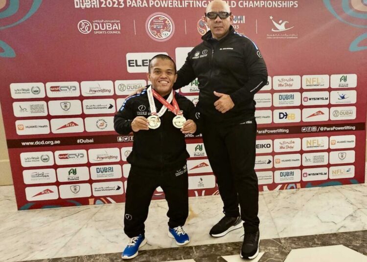 Herbert Aceituno, subcampeón mundial de Parapowerlifting en Dubái