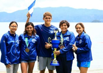 El Salvador, tercero en el CCCAN de Aguas Abiertas