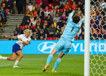 La Selección de Inglaterra eliminó a China con una tremenda goleada.