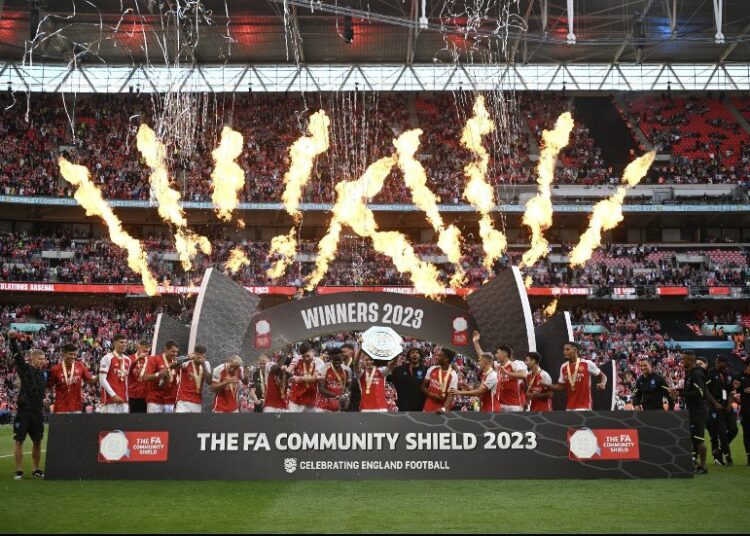 El Arsenal gana la Community Shield en penaltis y acaba con el sueño del sextete del Manchester City