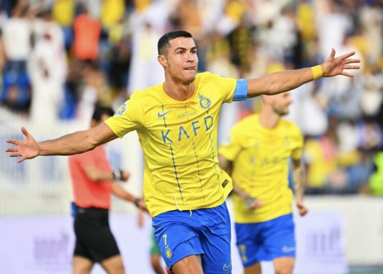 Furor por Cristiano Ronaldo en el triunfo del Al Nassr