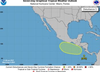 Una Baja Presión se estaría formado frente a las costas salvadoreñas