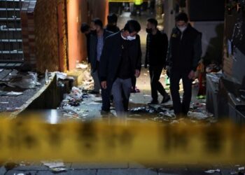 Ataque indiscriminado deja docenas de heridos en Seul, Corea del Sur