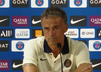 El DT del PSG, Luis Enrique celebró la reincorporación de Kylian Mbappé y se despidió de Neymar