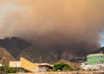 El incendio en la isla española de Tenerife supera ya las 800 hectáreas arrasadas