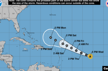 Lee se convierte en huracán en el Atlántico rumbo al Caribe