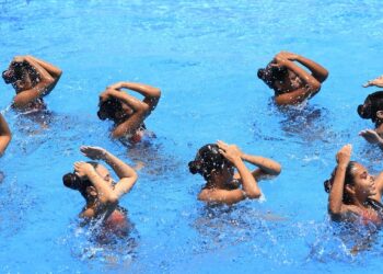 El Salvador finalizó tercero en el CCCAN de Natación Artística