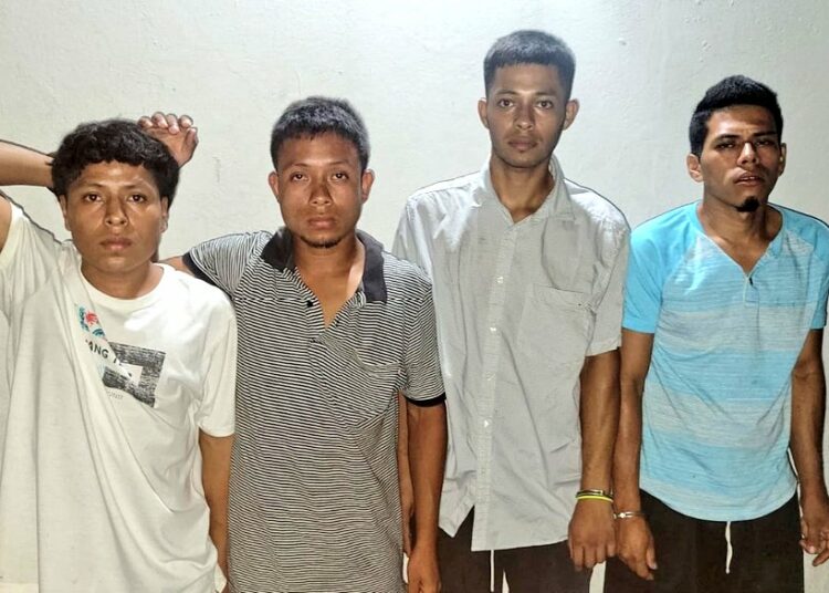 Fuerzas Especiales capturan a cuatro peligrosos pandilleros
