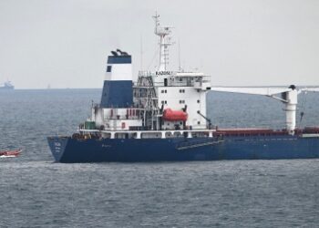 Zarpa primer barco con cereal ucraniano retando bloqueo ruso