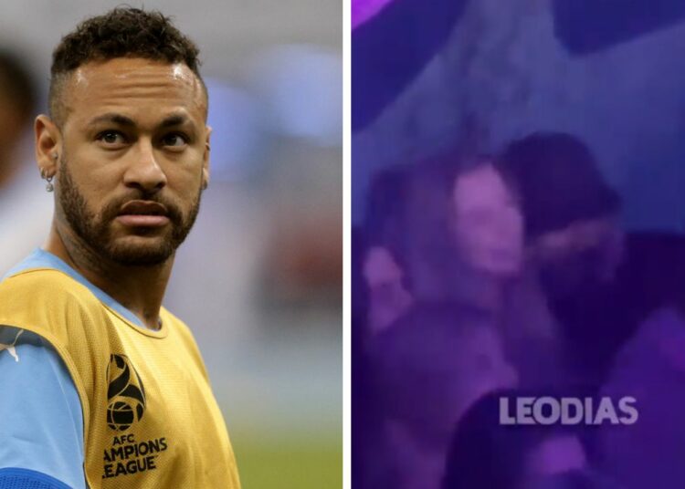 Filtraron un video de Neymar con dos mujeres en una discoteca a un mes de ser padre nuevamente