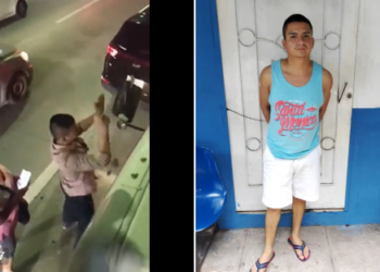 Capturan a hombre que tras discusión quebró el espejo a un vehículo en el Paso del Jaguar