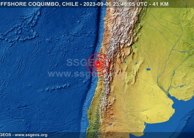 Un sismo de magnitud 6,2 sacudió el centro y norte de Chile