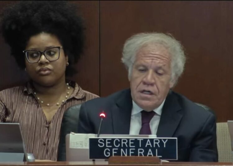 La OEA alertó que el proceso de transición en Guatemala está bajo amenaza