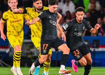 PSG derrota al Dortmund y lidera su grupo de la Champions