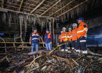 Mantienen alerta amarilla en los municipios costeros del país