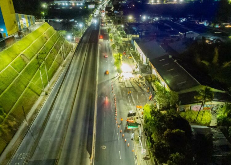 Obras de protección en bulevar del Ejército presentan 90 % de avance