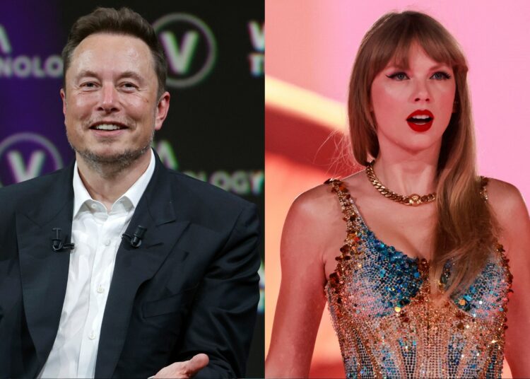 Elon Musk trata de beneficiarse con el fenómeno Taylor Swift y le hizo una propuesta a la cantante