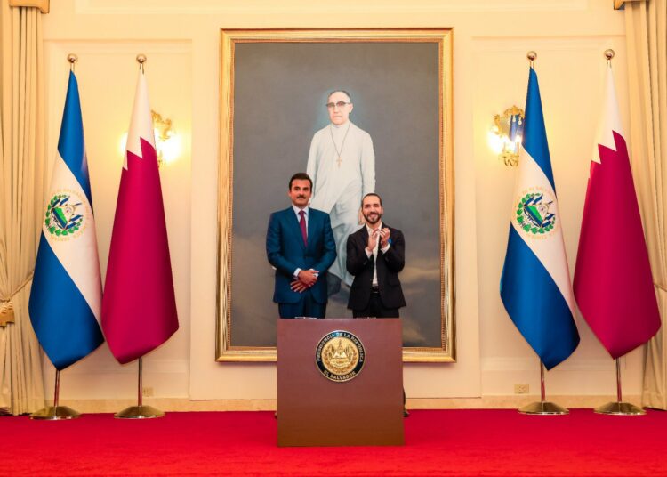 Qatar y El Salvador firman acuerdos en materia de seguridad, salud y agricultura