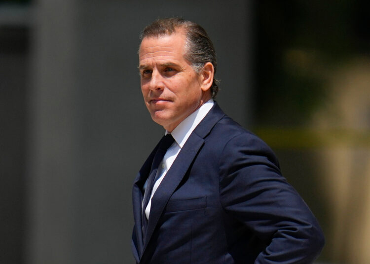 Anuncian la fecha de la lectura de cargos de Hunter Biden vinculados con armas y drogas