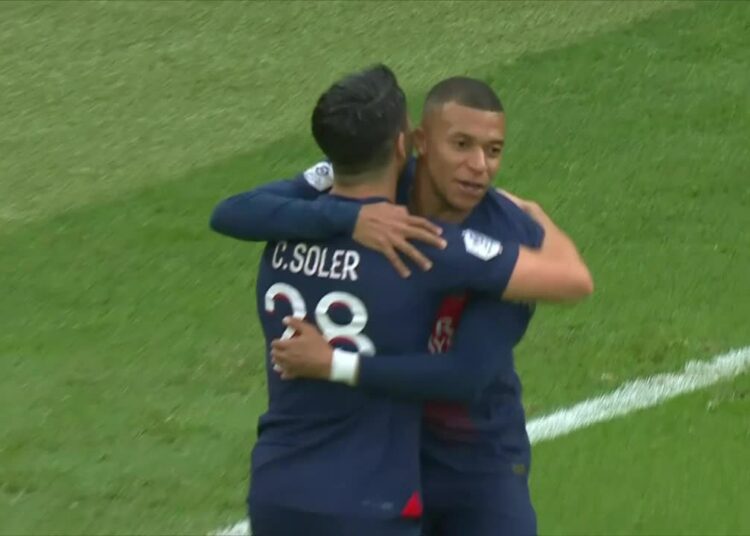 PSG goleó al Estrasburgo en la Ligue 1 y se prepara para la Champions