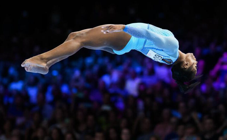 Simone Biles hizo historia en el Mundial de gimnasia