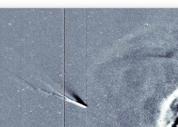 (VIDEO) Un cometa sobrevive al impacto de una potente erupción solar