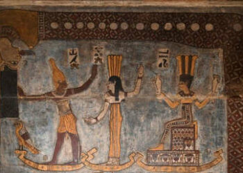 Recuperan pinturas astronómicas en el techo de un antiguo templo egipcio