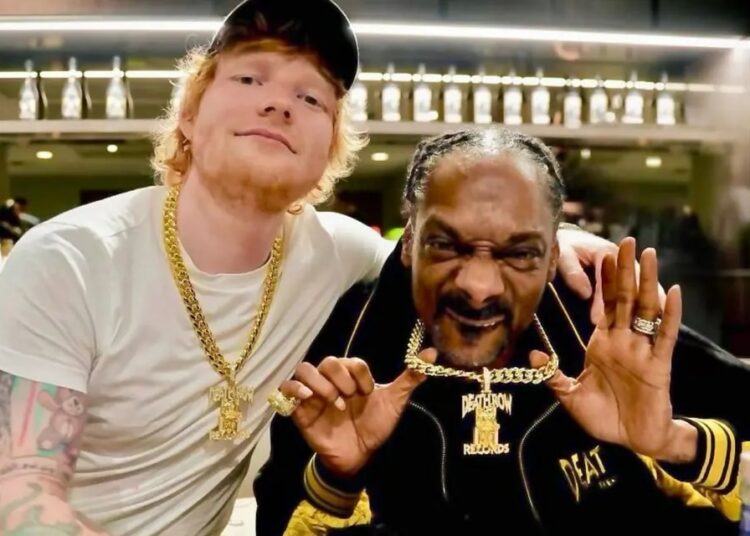 Ed Sheeran reveló que “se quedó ciego” al fumar marihuana con Snoop Dogg en Australia