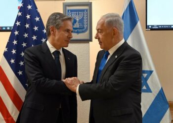 Antony Blinken se reunió con Benjamin Netanyahu en Israel