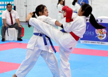 Inician las finales de karate de los LIX Juegos Deportivos Estudiantiles