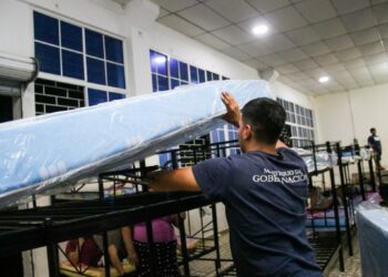 Autoridades habilitan 100 albergues a nivel nacional