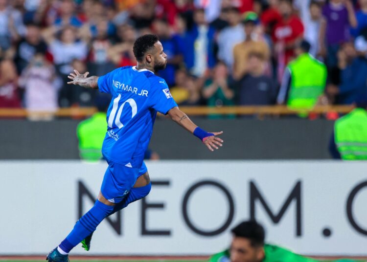Neymar fue protagonista central en el triunfo del Al Hilal en la Champions League de Asia