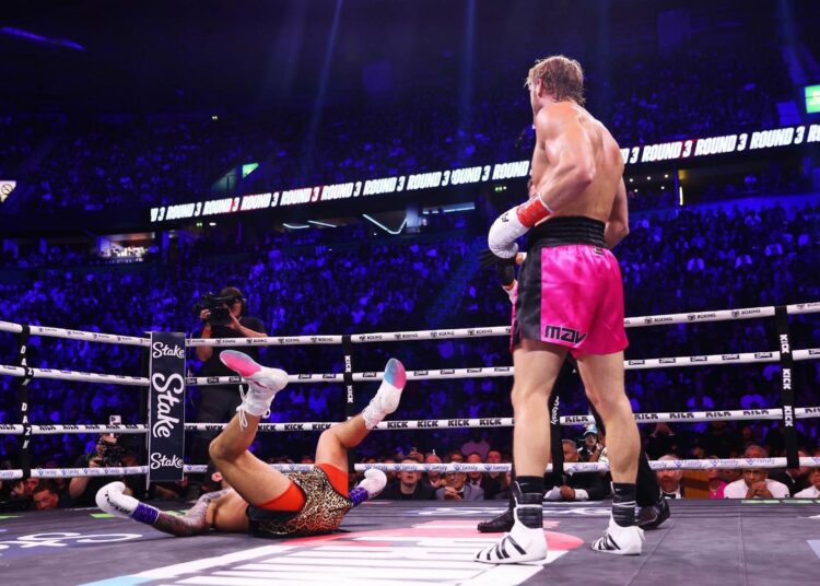 (VIDEO) Boxeo: Agentes de seguridad de Logan Paul invadieron el ring tras una actitud descalificadora de Dillon Danis
