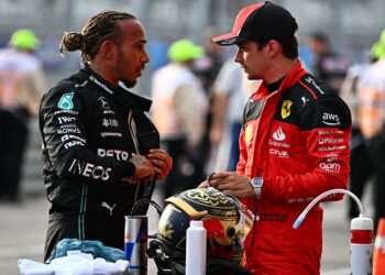 Descalificaron a Lewis Hamilton y a Charles Leclerc del Gran Premio de Estados Unidos
