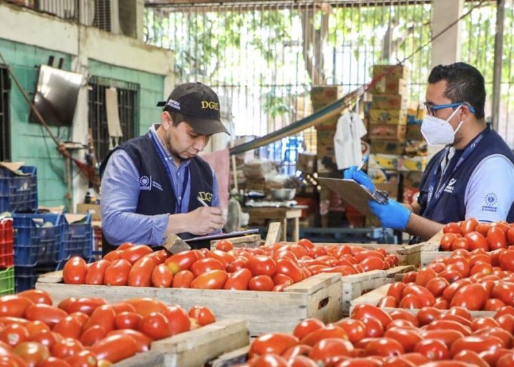 Defensoría del Consumidor inspecciona abastecimiento del Mercado Central de San Miguel