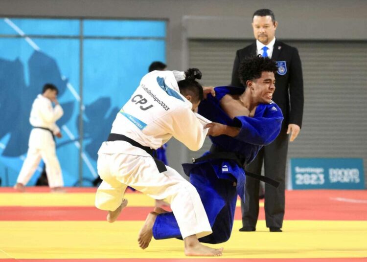 Jairo Moreno no pasó el repechaje en el judo de Santiago 2023