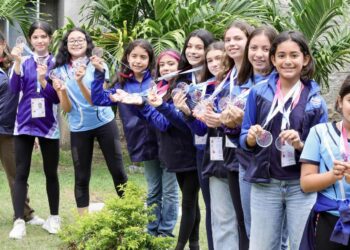 Gimnasia rítmica salvadoreña tuvo un feliz regreso después de competir en Guatemala