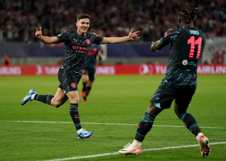 El City rompe la mala racha y derrota al Leipzig