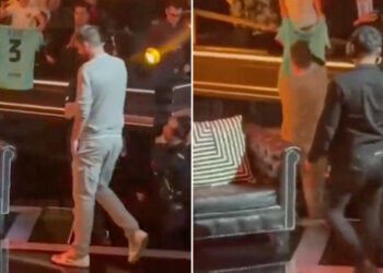 (VIDEO) Gerard Piqué cae por un agujero de dos metros de profundidad en un evento en México