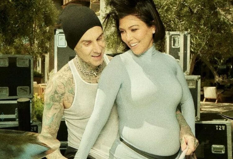 Travis Barker reveló la fecha de parto estimada de Kourtney Kardashian y cómo se llamará el bebé